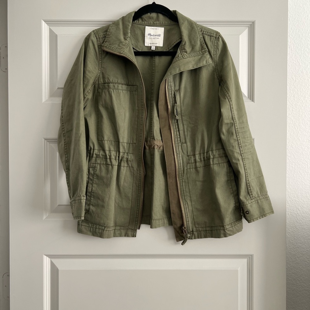 Madewell Olive Green Utility Jacket